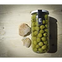 Los mejores  - Aceitunas Manzanilla Sin Hueso 700 Gr - Esencia Andalusí- Producto de Jaén (2 Unidades)